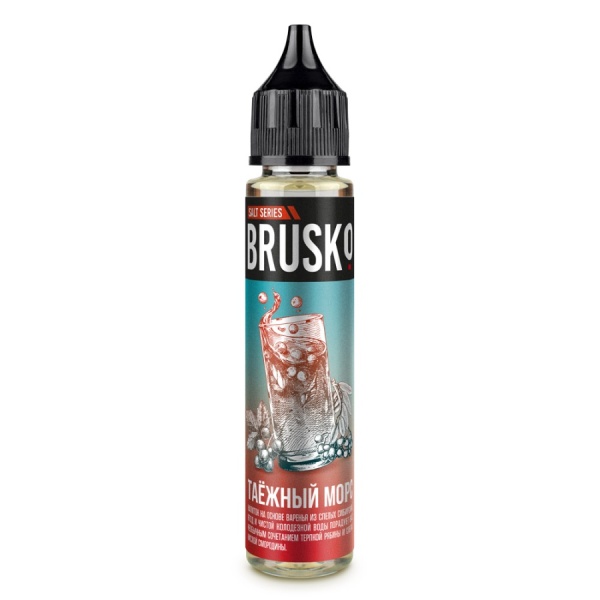Жидкость Brusko Salt - 5, Таежный морс, 30 мл