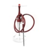 Кальян Hoob Mars Pro Mini Wine red x Steel  | Колба Hoob Prima Pro