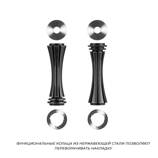 Alpha Hookah X Reverse Black Matte