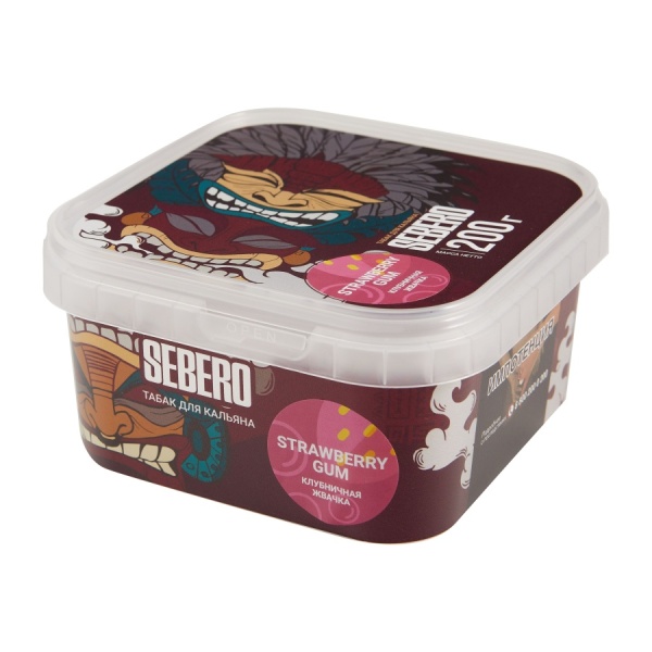 Sebero с ароматом Клубничная жвачка (Strawberry Gum), 200 гр