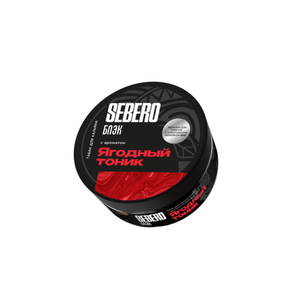 Sebero Black с ароматом Ягодный тоник, 100 гр