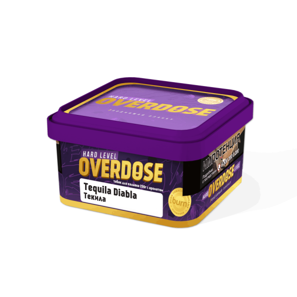 Overdose Tequila Diabla (Текила), 200 гр