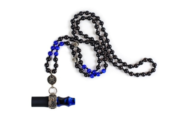Мундштук Индивидуальный/персональный Japona Samurai Beads Blue