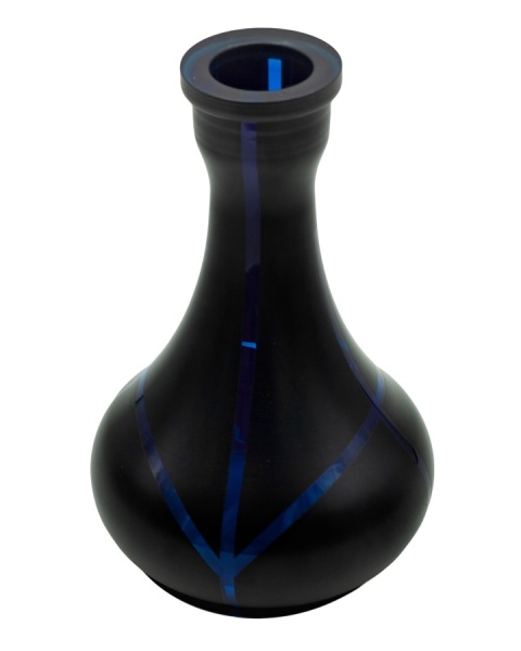 Колба Vessel Glass Капля Полоски синие