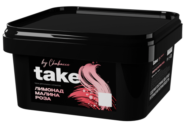 Take - Лимонад малина-роза, 200 гр
