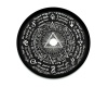 Дизайнерское блюдце плоское Alpha Hookah 10