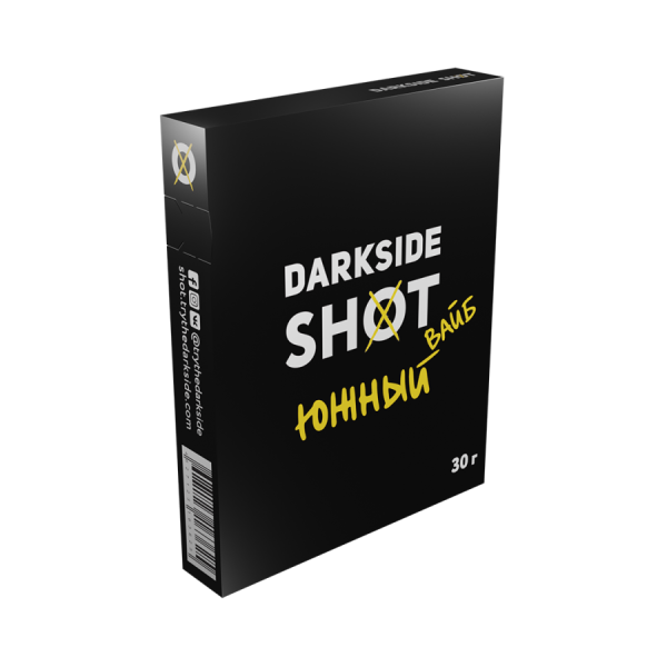 Darkside Shot Южный вайб (30 гр) - груша, манго, мята