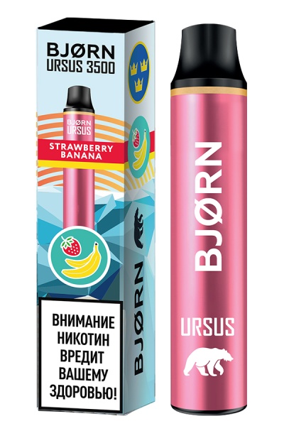 BJORN URSUS 3500 1.8% SE Strawberry Banana
