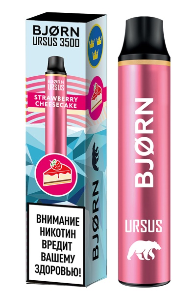 BJORN URSUS 3500 1.8% SE Strawberry Cheesecake