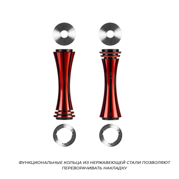 Alpha Hookah X Reverse Red Black