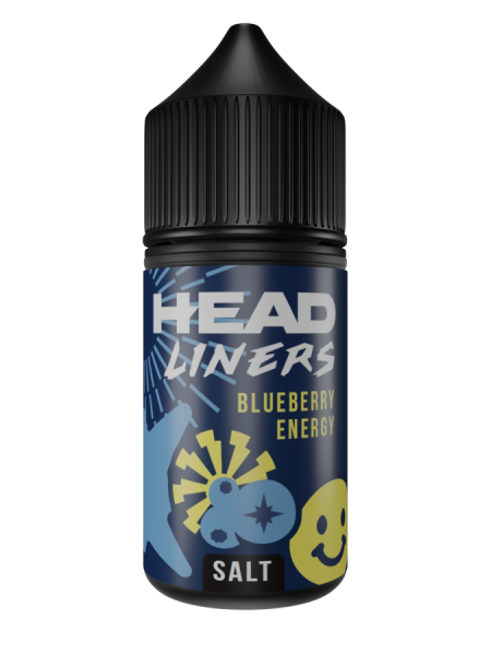 HeadLiners Salt 30мл, Blueberry Energy МТ