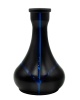 Колба Vessel Glass Капля Полоски синие