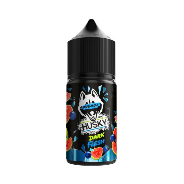 HUSKY Premium STRONG Dark Flesh / Cмесь черники, гуавы и льда, 20 - 30мл