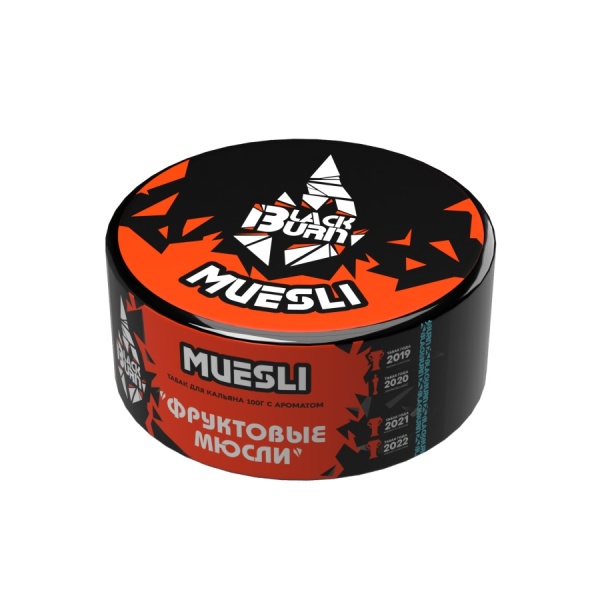 Black Burn Muesli (Фруктовые Мюсли), 100 гр