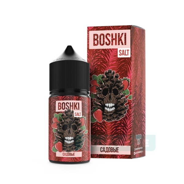BOSHKI SALT Садовые / Хвоя с садовой клубникой, 20 - 30мл
