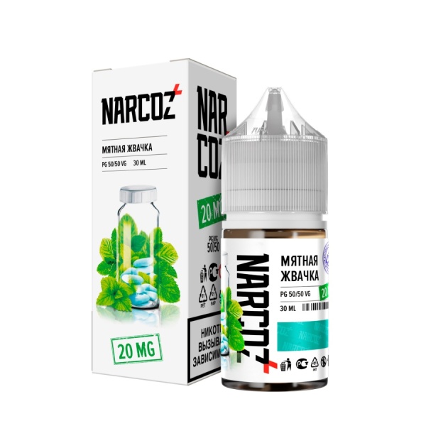 NARKOZ Salt 30мл, Мятная Жвачка