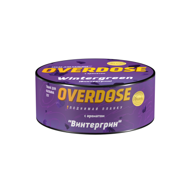 Overdose Wintergreen (Винтергрин), 25 гр