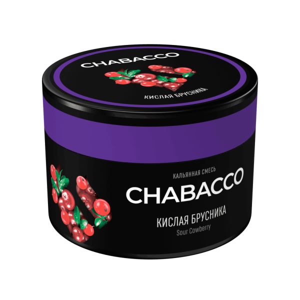 Chabacco Medium Sour Cowberry (Кислая брусника), 40 гр