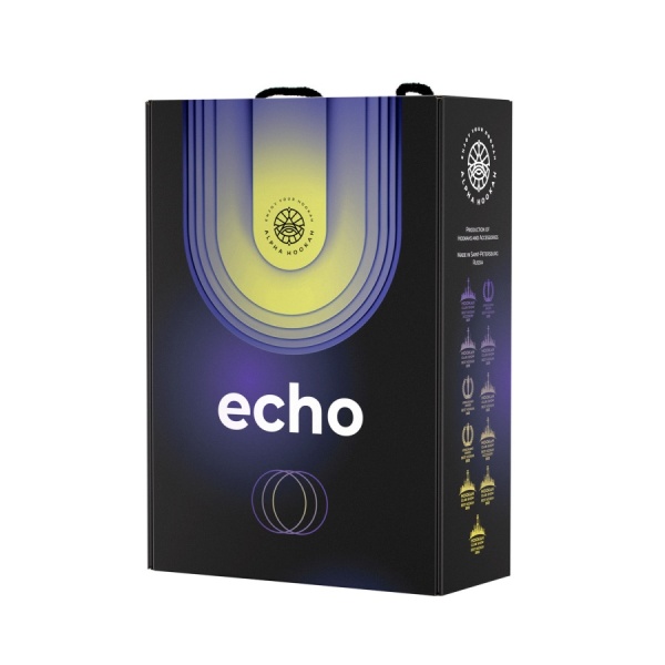 Кальян ALPHA HOOKAH - ECHO  GOLD Emerald Green