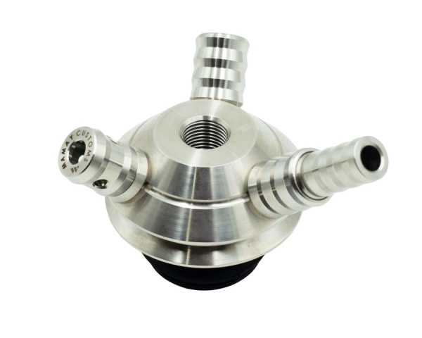 Кальян Coilovers Mini Красный сплеш НЕРЖ