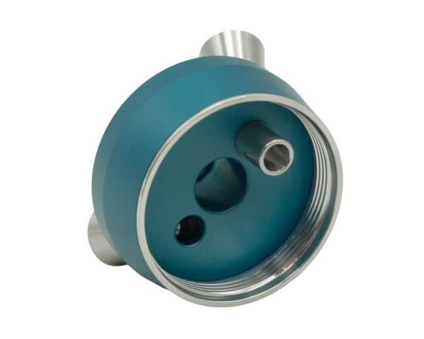 Кальян Hoob Mars Pro Mini Marine blue - Steel  | Колба Hoob Prima Pro