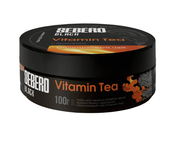 Sebero Black с ароматом Облепиховый чай (Vitamin Tea), 100 гр