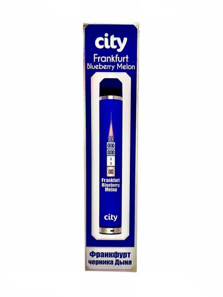 City Highway 1600 затяжек Salt 1,8% Франкфурт - Дыня черника