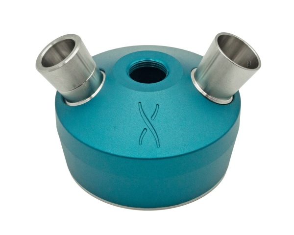 Кальян Hoob Mars Pro Mini Marine blue - Steel  | Колба Hoob Prima Pro