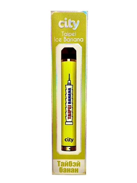City Highway 1600 затяжек Salt 1,8% Тайбэй - Ледяной банан